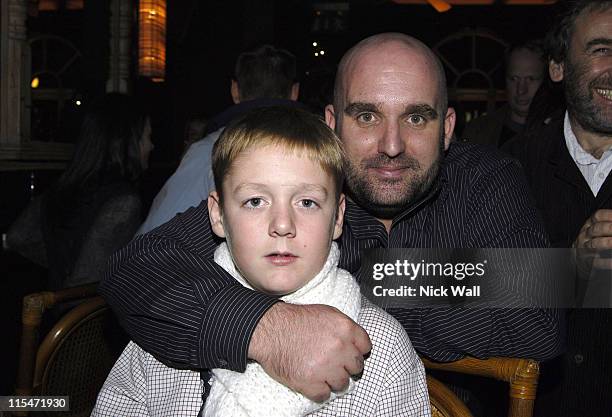 Thomas Turgoose and Shane Meadows during The Times BFI London Film Festival 2006 - ""This is England"" After Party at This is England in London,...