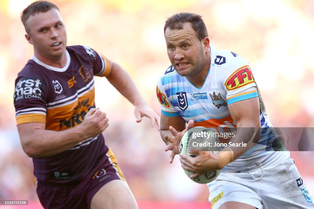 NRL Rd 13 - Broncos v Titans