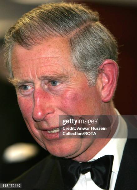 Prince Charles, Prince of Wales arrives at the Royal world premiere of the film "Stairway to Heaven" in Leicester Square, London on April 30, 2007....