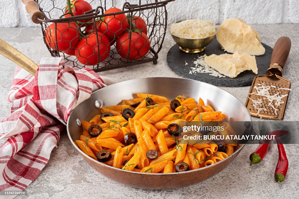 Penne Arrabbiata