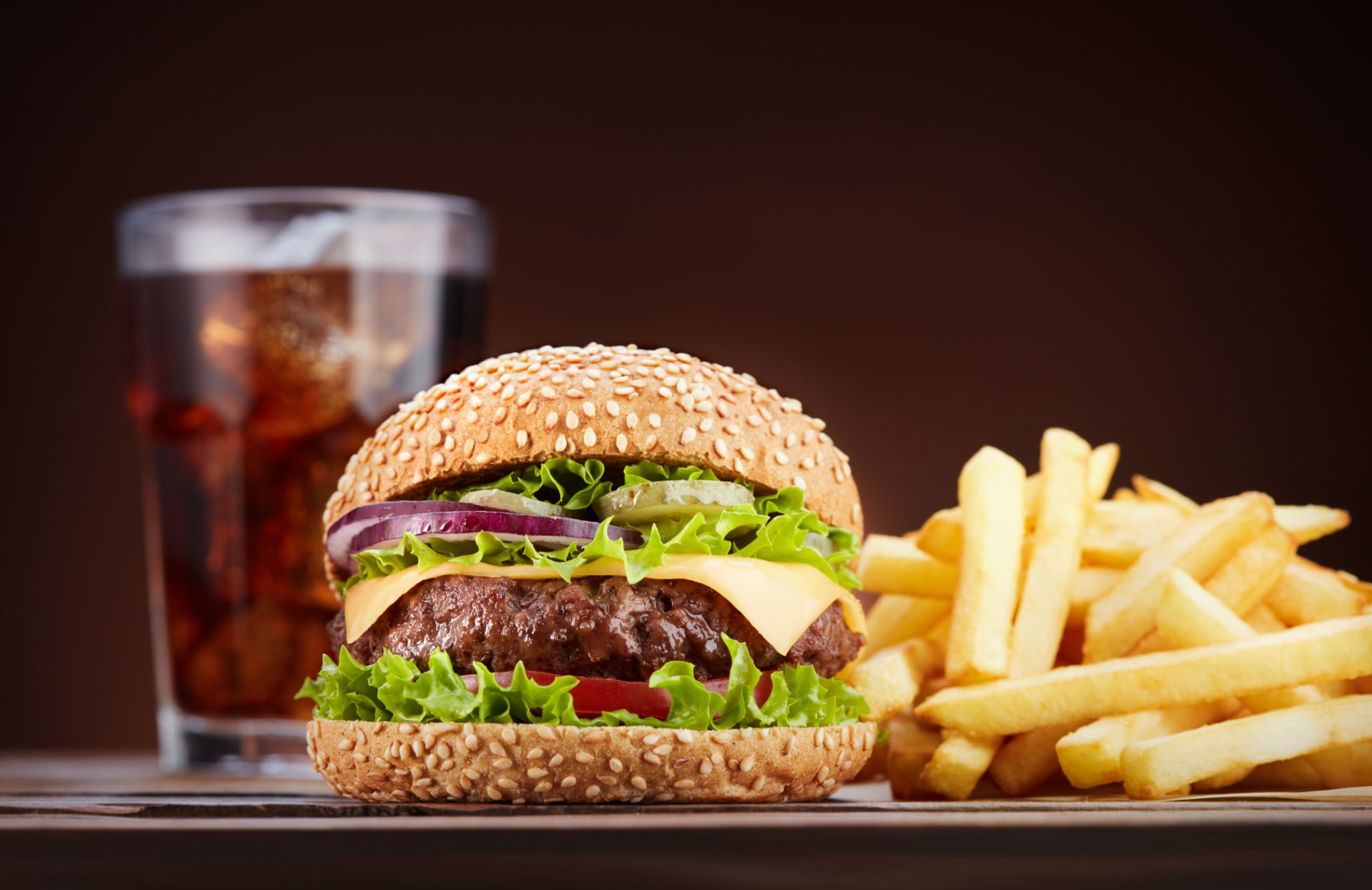 fast food meal