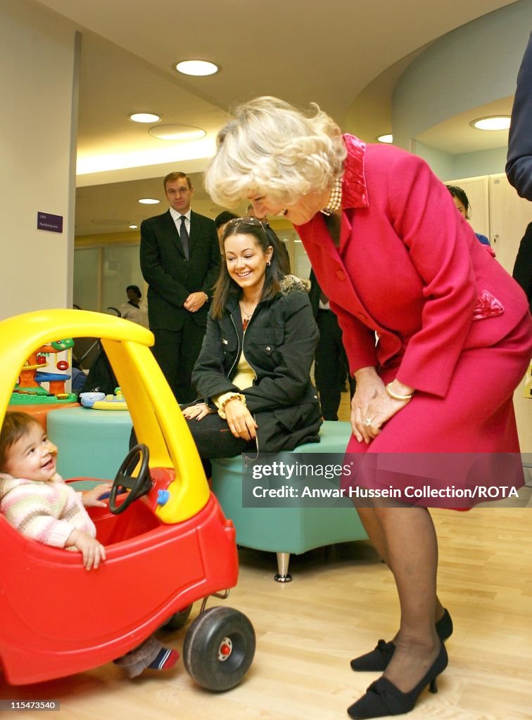 TRH the Prince of Wales and the Duchess of Cornwall Visit Great Ormond Street Hospital