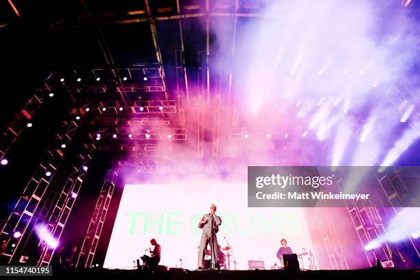 P The Drums perform at the LA Pride 2019 on June 08, 2019 in West Hollywood, California.