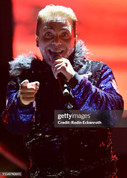 Cristian Castro performs onstage at LA Pride 2019 on June 08, 2019 in West Hollywood, California.