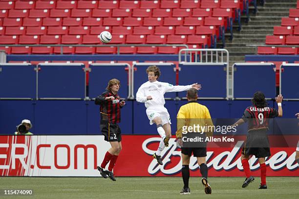 New England Revolution Steve Ralston in action against the MetroStars at Giants Stadium in East Rutherford, New Jersey April 25, 2004. The MetroStars...