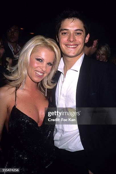 Dolly Golden and Aurelien Wiik during Trophees de La Nuit 2006 Ceremony Party - November 20, 2006 at Cabaret Le Lido in Paris, France.