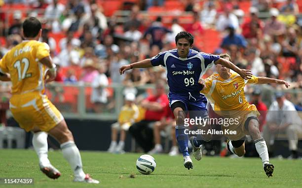 Eastern conference All Star Jaime Moreno in action during the 2004 MLS All Star Game. The Eastern Conference defeated the Western 3-2 at RFK Stadium...