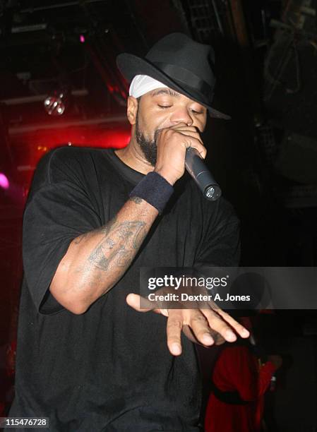 Method Man of Wu-Tang Clan performs live at Toad's Place on January 13, 2008 in New Haven, Connecticut.