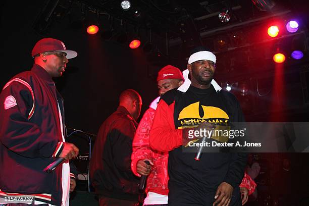 Inspectah Deck , Ghostface Killah and Wu-Tang Clan perform live at Toad's Place on January 13, 2008 in New Haven, Connecticut.