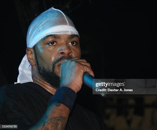 Method Man of Wu-Tang Clan performs live at Toad's Place on January 13, 2008 in New Haven, Connecticut.