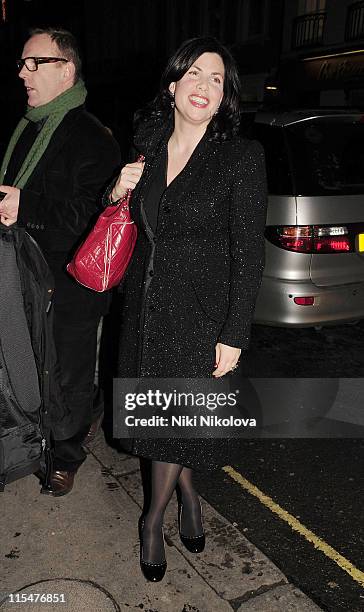 Kirstie Allsopp attends The Spectator & GQ 200th Anniversary Party at Sir Rocco Forte's Brown's Hotel on December 2, 2008 in London, England.