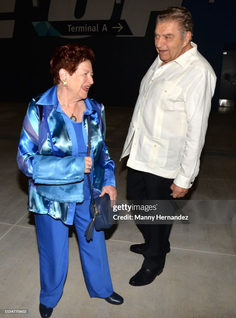 Don Francisco and wife Teresa Muchnik Rosenblum attends Amigos For... News Photo Getty Images