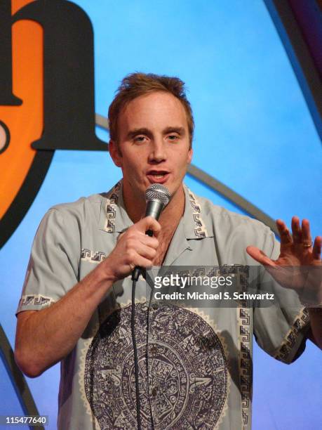 Comedian Jay Mohr during Toys For Tots Benefit at The Laugh Factory - Show at The Laugh Factory in Hollywood, California, United States.