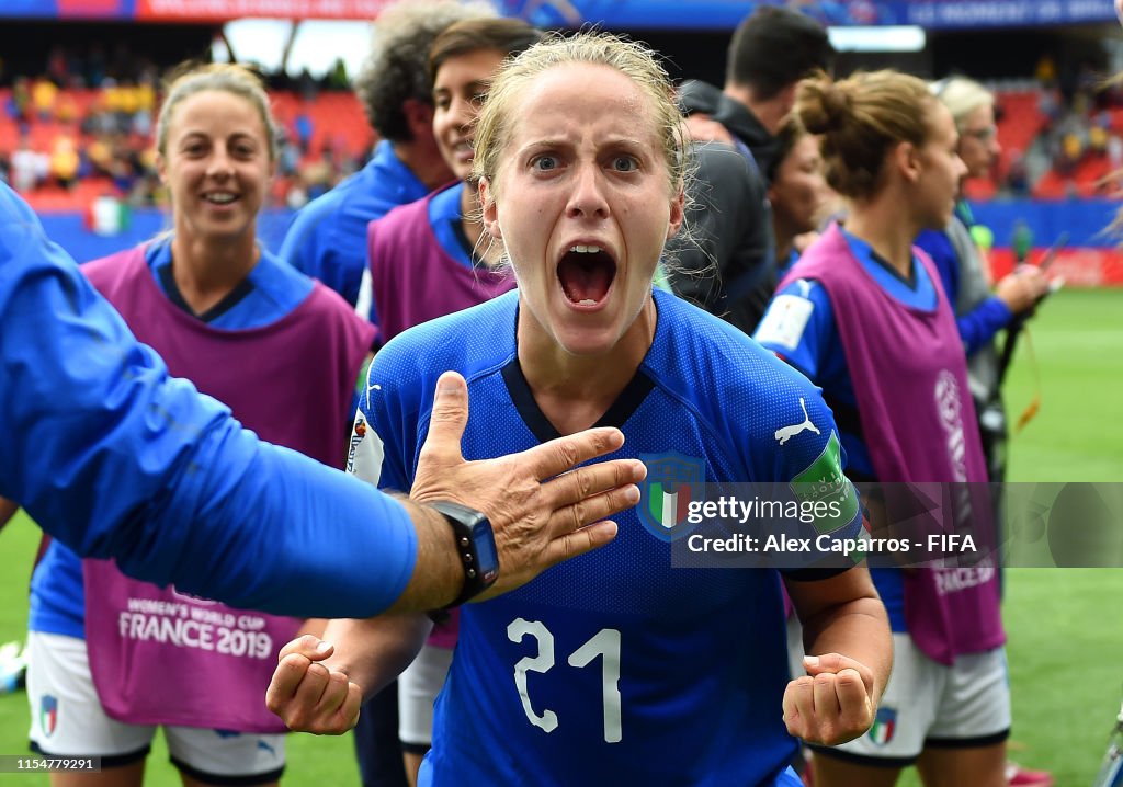 Australia v Italy: Group C - 2019 FIFA Women's World Cup France