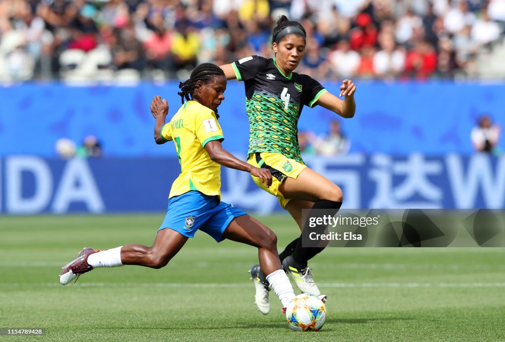 Brazil v Jamaica: Group C - 2019 FIFA Women's World Cup France