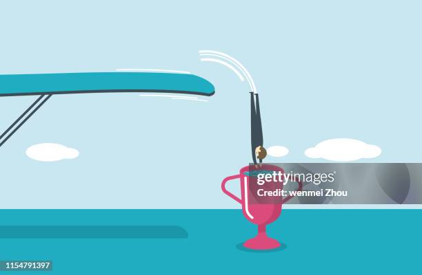Springboard Diving Cartoon Photos and Premium High Res Pictures - Getty ...