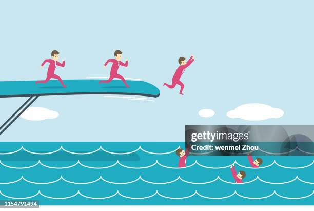 32 Falling In A Pool Cartoon Stock Photos, High-Res Pictures, and ...