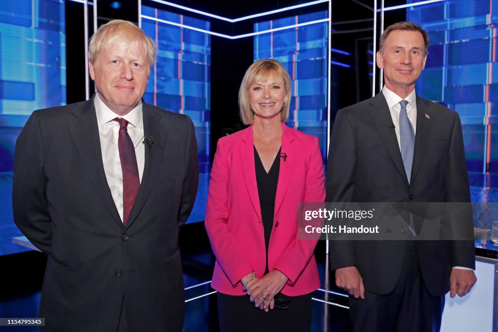 Jeremy Hunt And Boris Johnson Debate Head To Head On ITV