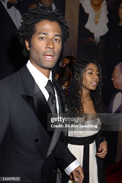 Eric Benet and India Benet during 2007 Trumpet Awards Celebrate African American Achievement at Bellagio Hotel in Las Vegas, Nevada, United States.