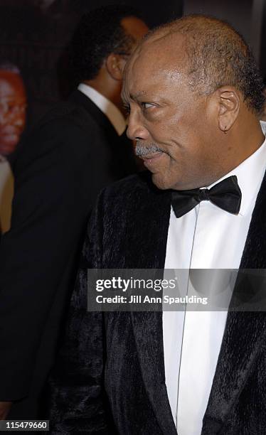 Quincy Jones during 2007 Trumpet Awards Celebrate African American Achievement at Bellagio Hotel in Las Vegas, Nevada, United States.