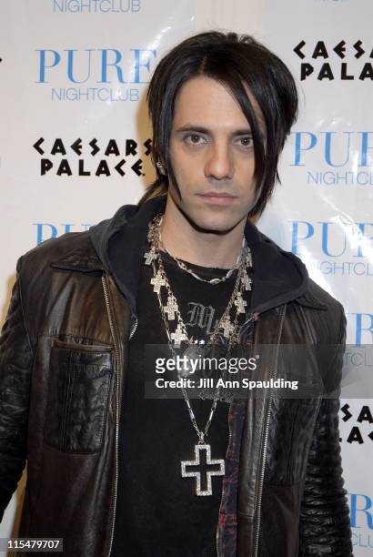 Criss Angel during Jenna Jameson Hosts a Surprise Birthday Party for MMA Champ Tito Ortiz - January 23, 2007 at Pure Nightclub in Las Vegas,...