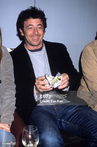 Patrick Bruel during Huvafen Fushi Hotel CD Compilation - Launch Party at VIP Room in Paris, France.