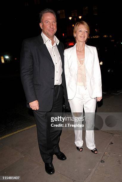 Ian Botham and Kate Botham during Piers Morgan - Private Book Launch Party at Axis Restaurant in London, Great Britain.