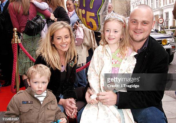 Al Murray and family during HI-5 UK Concert Tour Launch at Sticky Fingers in London, Great Britain.
