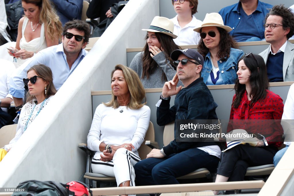 Celebrities At 2019 French Open - Day Fifteen