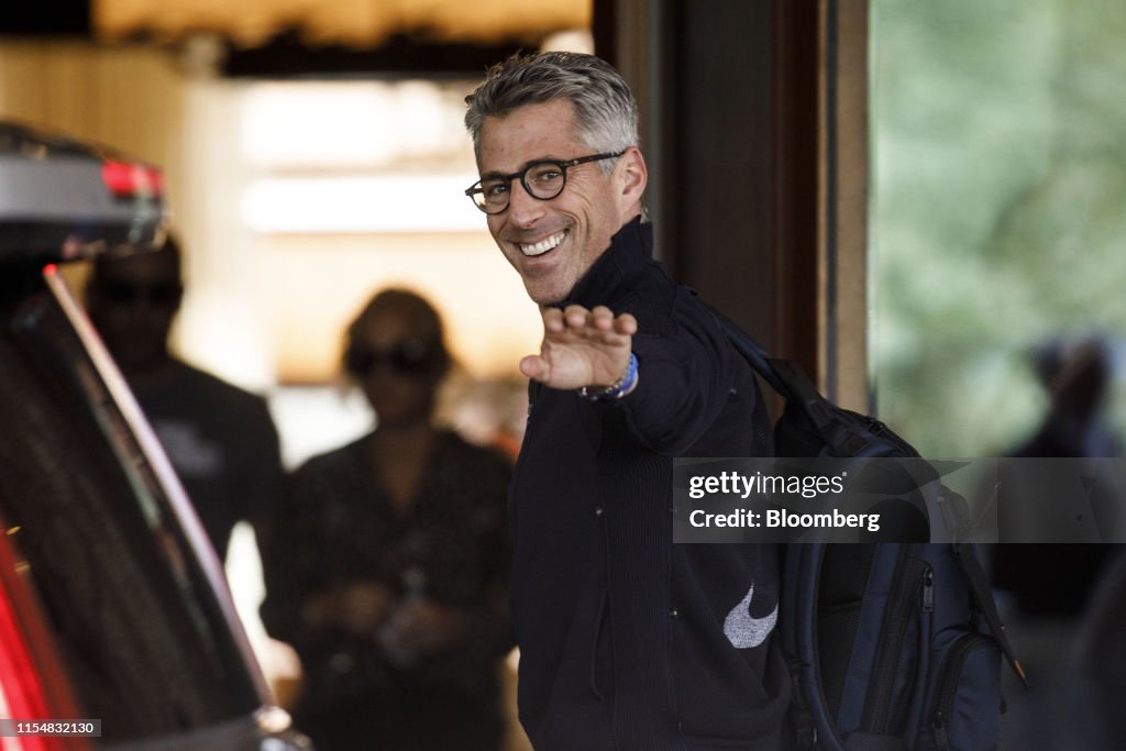 Attendees Arrive For Allen & Co. Media And Technology Conference