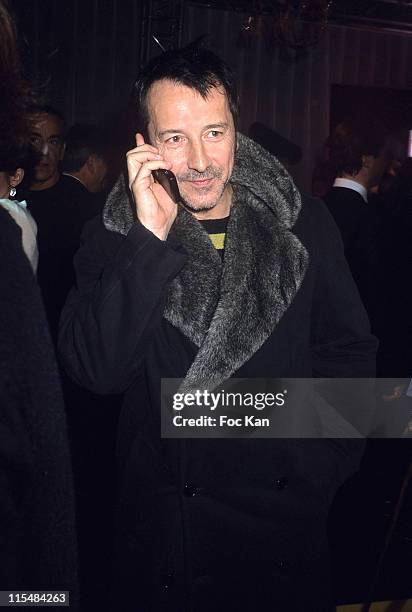 Jean Hugues Anglade during Paris Premiere TV 30th Anniversary Party at Show Case Club in Paris, France.