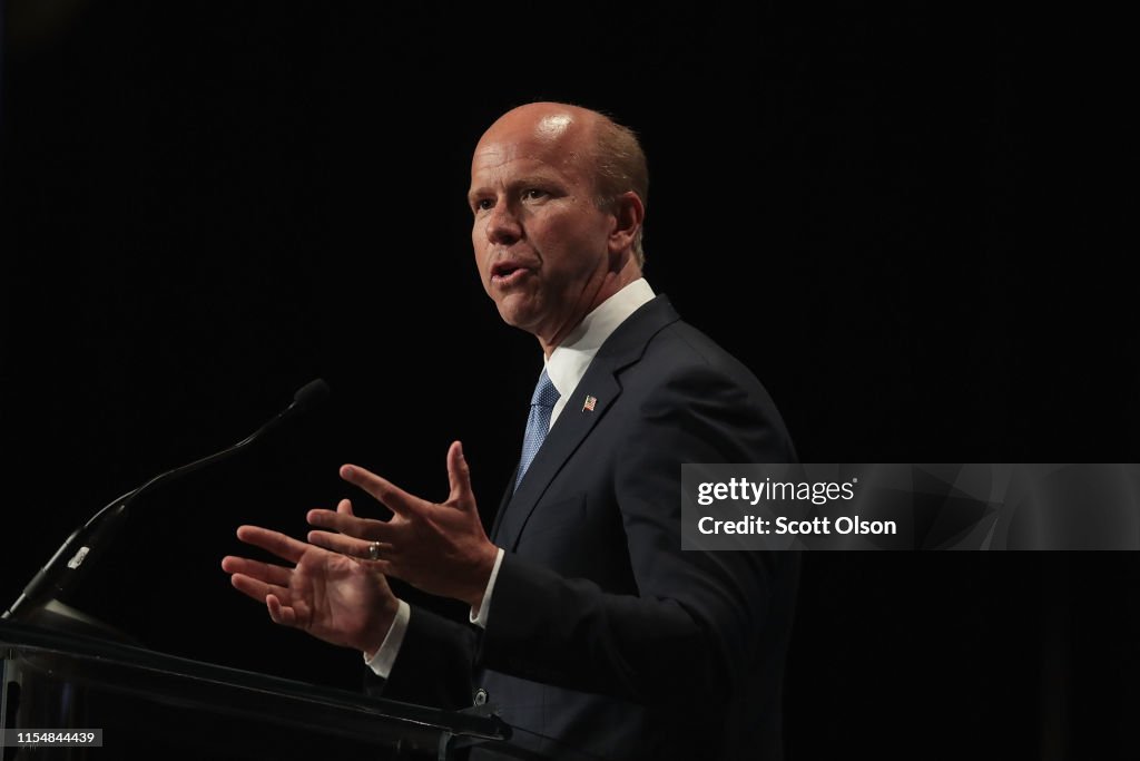 Democratic Presidential Candidates Attend Iowa Democratic Party Hall Of Fame Celebration