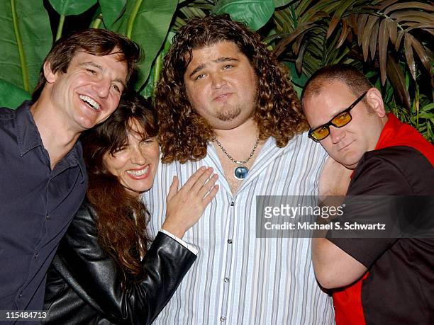 William Mapother, Mira Furlan, Jorge Garcia and Javier Grillo-Marxuach