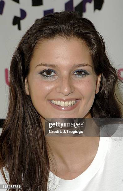 Saskia Howard-Clarke during TALK TALK Photocall with Saskia Howard Clarke from "Big Brother UK 6" at Carphone Warehouse in London, Great Britain.