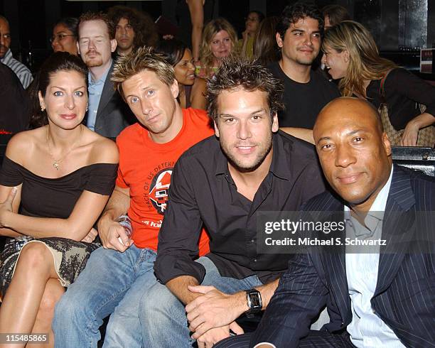 Tammy Pescatelli, Jay Davis, Dane Cook and Byron Allen