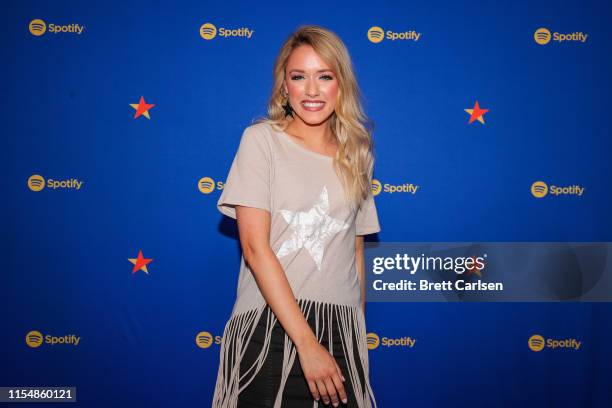 Emily Ann Roberts visits Spotify House during CMA Fest at Ole Red on June 09, 2019 in Nashville, Tennessee.