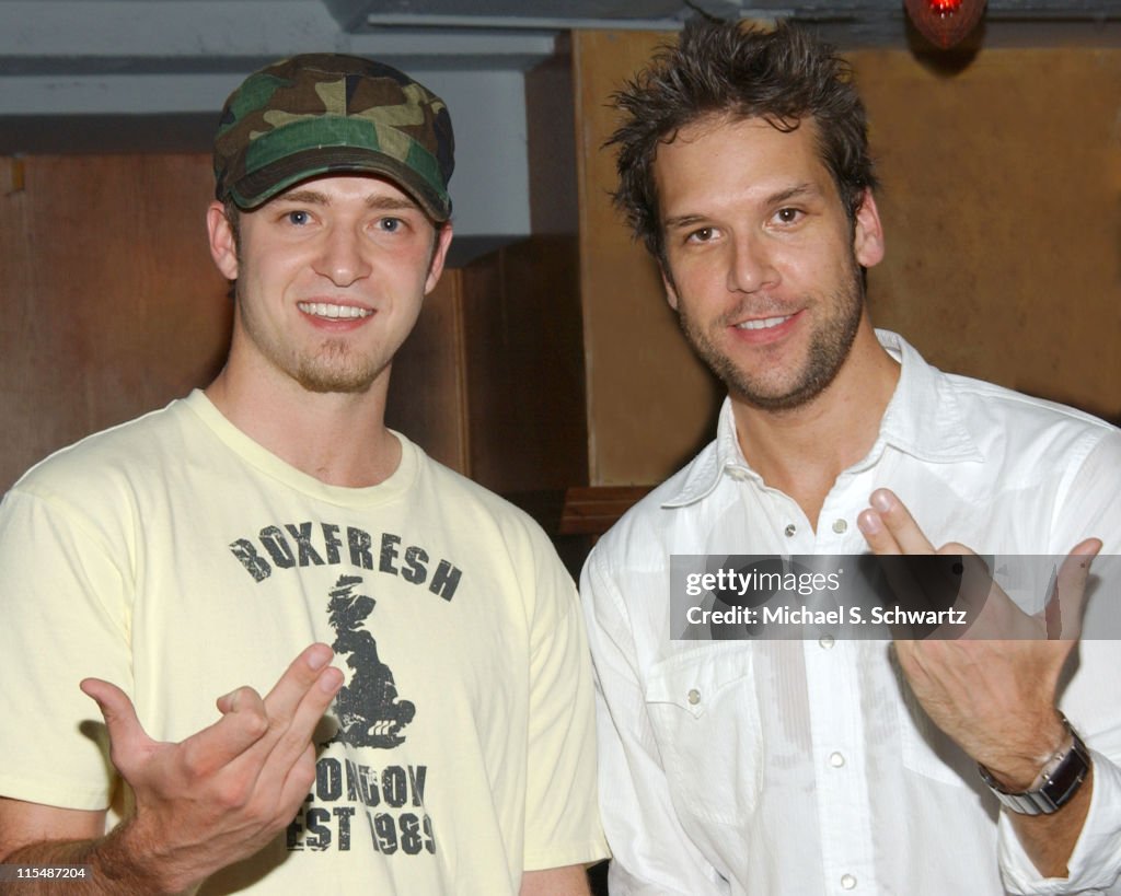 Comedian Dane Cook Headlines Laugh Factory Performance for Producer/Comedian Jay Davis - August 9, 2005