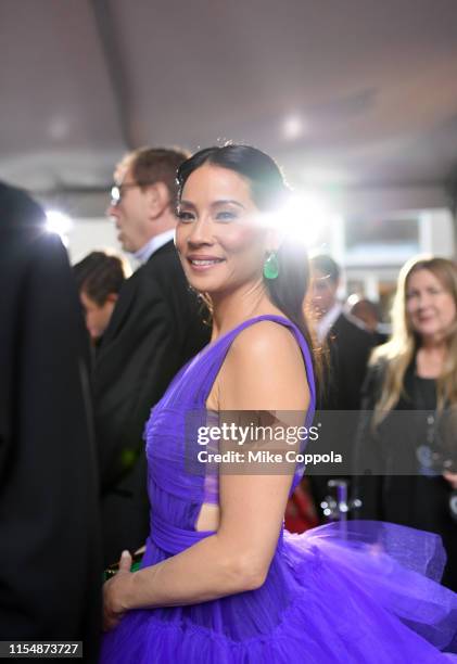 Lucy Liu attends the 73rd Annual Tony Awards at Radio City Music Hall on June 09, 2019 in New York City.