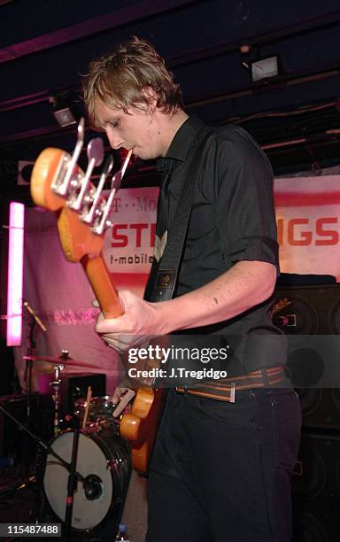 The Raveonettes during T-Mobile Street Gigs Summer Series" The Raveonettes - August 24, 2005 at Camden Lock in London, Great Britain.