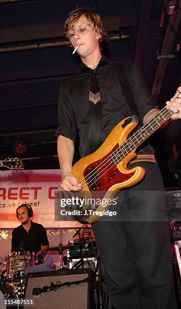 The Raveonettes during T-Mobile Street Gigs Summer Series" The Raveonettes - August 24, 2005 at Camden Lock in London, Great Britain.