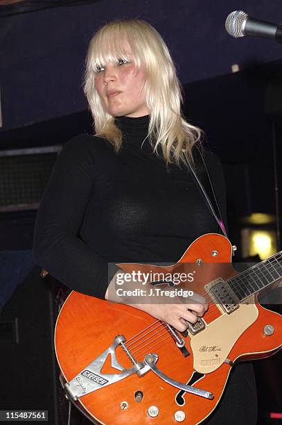 The Raveonettes during T-Mobile Street Gigs Summer Series" The Raveonettes - August 24, 2005 at Camden Lock in London, Great Britain.