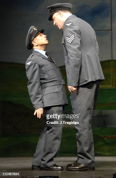Wayne Sleep and James Head during "Into Thin Air" - Photocall at New Players Theatre in London, Great Britain.