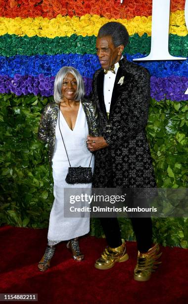 André De Shields attends the 73rd Annual Tony Awards at Radio City Music Hall on June 09, 2019 in New York City.