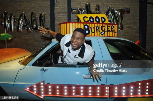 Kel Mitchell attends Nickelodeon's screening of "All That" and "Good Burger" at the Chop Shop on June 09, 2019 in Chicago, Illinois.