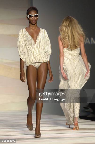 Sonja Wanda wearing Amanda Wakeley Spring/Summer 2006