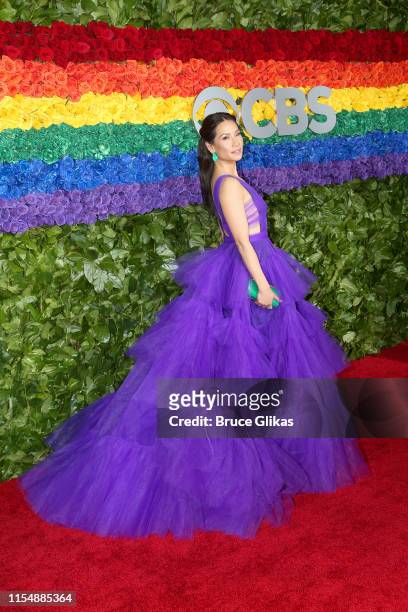 Lucy Liu attends the 73rd Annual Tony Awards at Radio City Music Hall on June 09, 2019 in New York City.