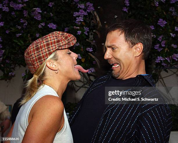 Heidi Hamilton and Craig Shoemaker during "weSparkle, Take VI Comedy Tonight" Honoring Jonathan Winters at The Alex Theatre in Glendale, California,...