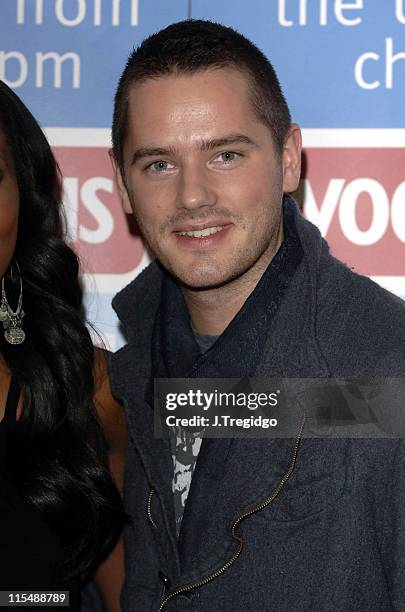 Tony Lundon of Liberty X during Liberty X In-Store Signing at Woolworths in Watford - September 26, 2005 at Woolworths in Watford, Great Britain.