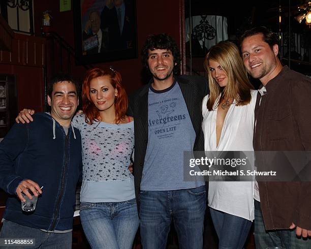 Mitch Fatel, April Macie, Ben Gleib, Courtney Hansen and Scot Richardson