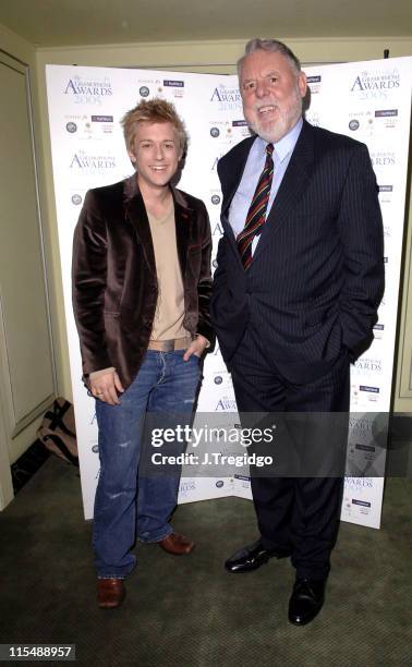 Terry Waite and Jonathan Ansell during 2005 Gramophone Awards at Dorchester Hotel in London, Great Britain.